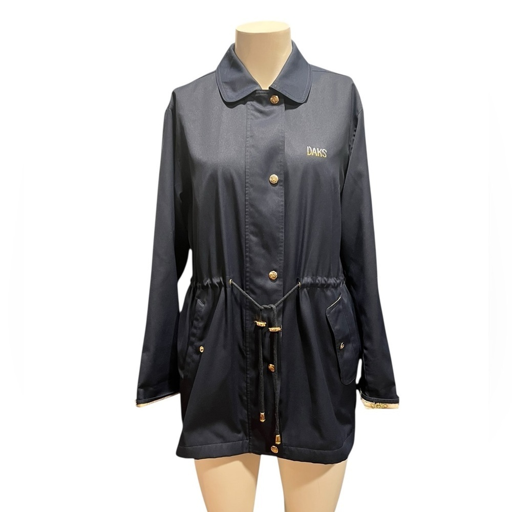 Daks Navy Blue vintage Jacket for women size Large
